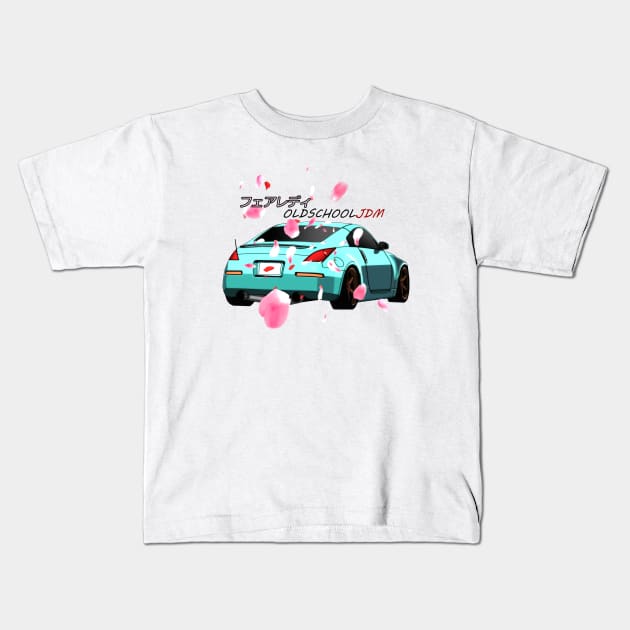 350Z Sakura Kids T-Shirt by OSJ Store